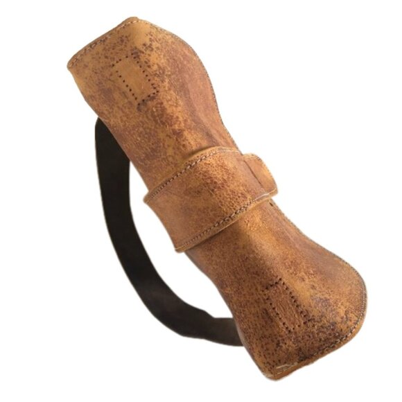 🌻host pick🌼 Vintage 70s distressed rectangle shaped leather shoulder bag purse - Picture 5 of 16